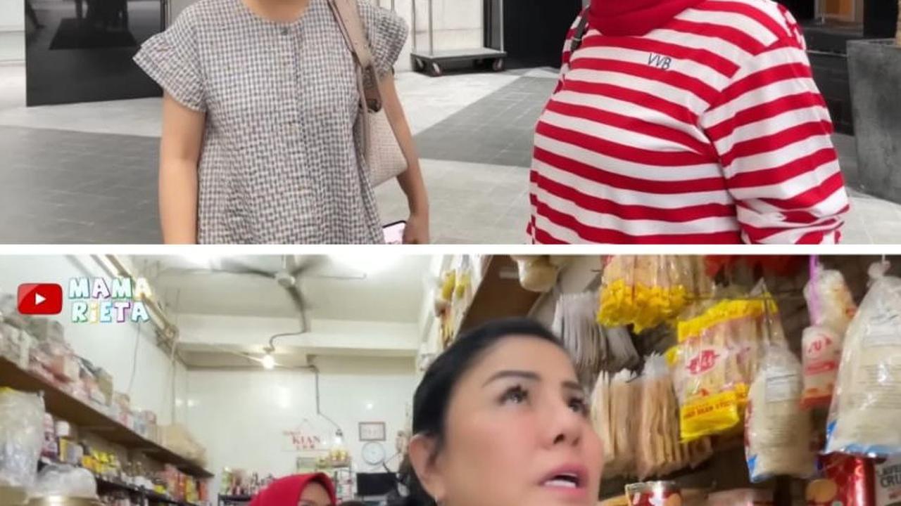 Sahabat Tajir Melintir Kompak Abis, Potret Mama Rieta dan Desiree Tarigan Blusukan ke Pasar