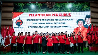 PDIP Lantik TMP, Fokus Rangkul Generasi Muda