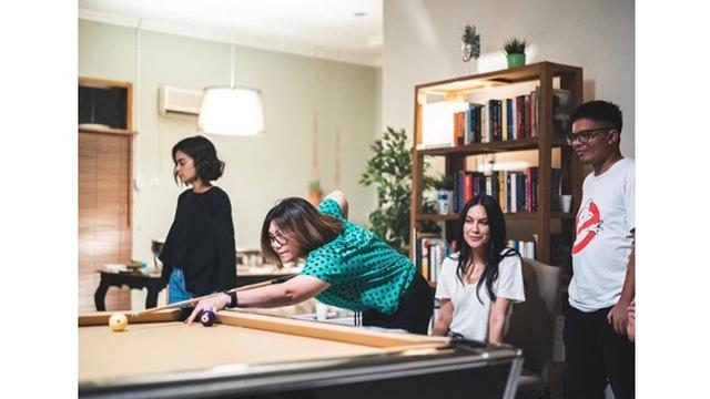 Rumah 6 Artis Ini Dilengkapi Ruang Biliar, Terlihat Mewah