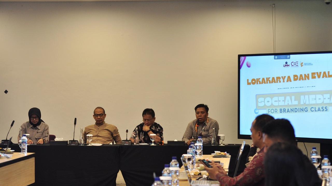 Tak Terbatas Hanya untuk Mahasiswa Komunikasi UMM, Kelas Social Media for Branding Juga Bisa Diikuti Kampus Lain
