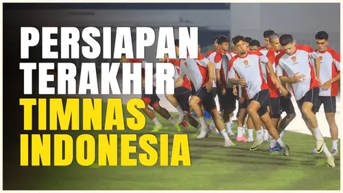 VIDEO: Mengintip Latihan Terakhir Timnas Indonesia Jelang Lawan Australia, Meski Sulit STY Yakin Menang