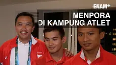 Menpora bertemu para atlet dari cabang olahraga atletik, renang, dan angkat besi
