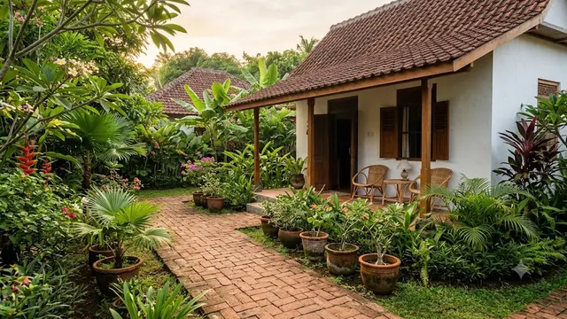 Paving dari Bata Terakota
