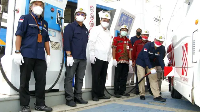 Dorong Transisi Energi, Dirjen Migas Resmikan SPBG  Pertamina di Kaligawe Semarang Berkapasitas 30 Ribu lsp Per Hari