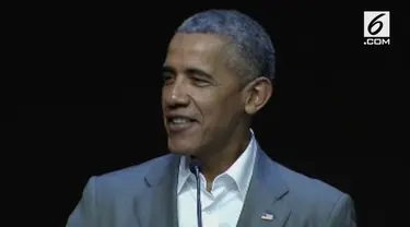 Barack Obama menyampaikan berbagai pandangan terkait Indonesia di Kongres Diaspora.