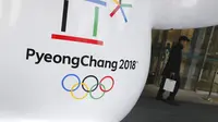 Olimpiade Musim Dingin 2018 akan digelar di Pyeongchang Korea Selatan pada Februari mendatang. (AP Photo/Lee Jin-man)