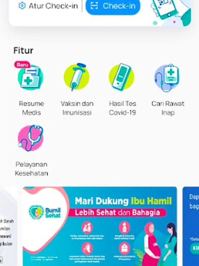 Aplikasi Satu Sehat Mobile.
