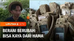 VIDEO: Berani Berubah: Pemuda Asal Semarang Cuan dengan Ubah Hama Eceng Gondok Jadi Kerajinan