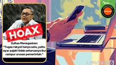 Pajak Jadi Bahan Hoaks, Simak Daftarnya