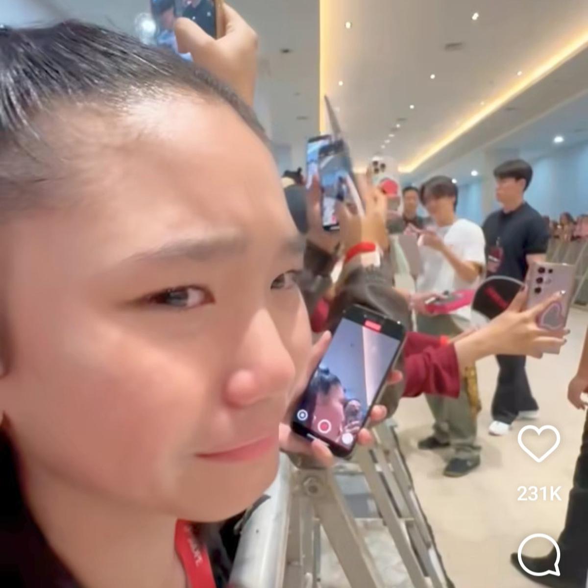 Detik-detik Bilqis Putri Ayu Ting Ting Bertemu J-Hope BTS, Nangis Bisa Ikut Send Off di Konser Jakarta