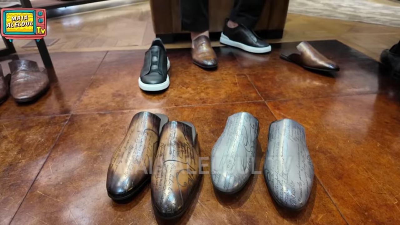 Penampakan Selop Rp33 Juta Hadiah Irwan Mussry Untuk Al Ghazali, Beli di Toko Sendiri - Dipakai saat Akad Nikah