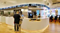 UNIQLO Coffee&nbsp;di UNIQLO Shinjuku HONTEN, Shinjuku, Tokyo, Jepang. (Liputan6.com/Asnida Riani)