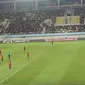 Salah satu pertandingan Piala Dunia U-17 2023 yang berlangsung di Stadion Manahan, Solo.