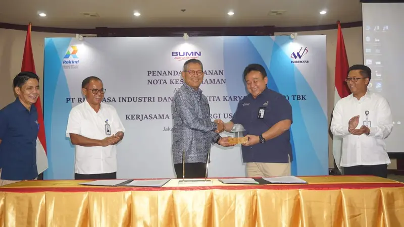 Kerjasama PT Waskita Karya (Persero) Tbk dengan PT Rekayasa Industri