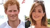 Pangeran Harry dan Jenna Coleman. (foto: eonline)