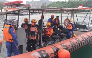 Basarnas Lampung Perkuat Pencarian Jurnalis di Selat Sunda