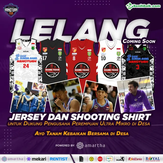 Bantu Pengusaha Kecil Terdampak Covid-19, Amartha Hangtuah Lelang Jersey