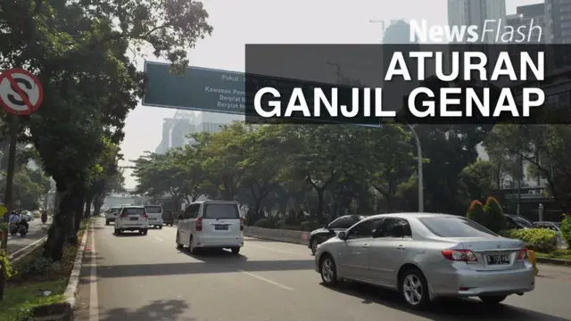NEWS FLASH: Dishub DKI Evaluasi Aturan Ganjil Genap