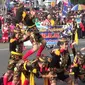Karnaval yang dimulai siang hari diikuti delapan kabupaten/kota di Jateng 