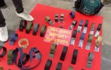 Bos Jalan Tol Tak Gengsi Beli Ikat Pinggang di Pinggir jalan Seharga Rp25 Ribu