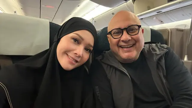 Usai Babymoon, Alyssa Daguise Tampil Glowing dengan Bare Face Saat Berangkat Umroh Bareng Mertua Maia Estianty