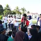 Saiful Rijal, atlet Sepak Takraw asal Kabupaten Lumajang  diSambut Bupati Lumajang Thoriqul Haq (Istimewa)