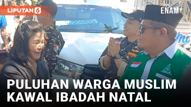 Ibadah Natal 2023 di Kotamobagu Dijaga Puluhan Umat dan Organisasi Muslim