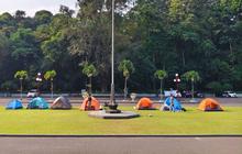 Protes Iuran Pengembangan Institusi, Mahasiswa Pilih Berkemah di Balairung UGM