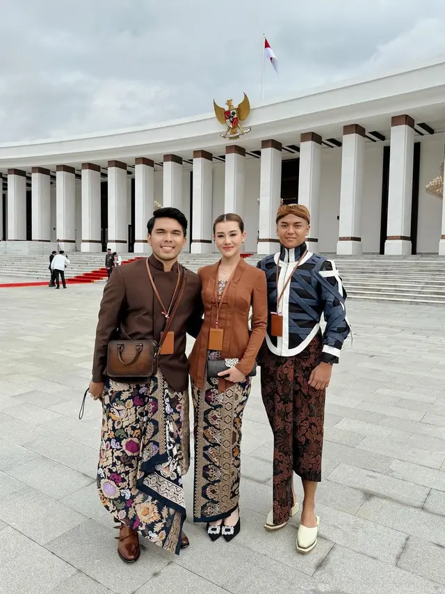 Aaliyah Massaid dan Thariq Halilintar di IKN (Instagram/aaliyah.massaid)