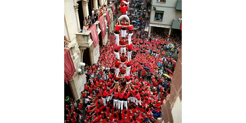 Ada Menara Manusia di Spanyol