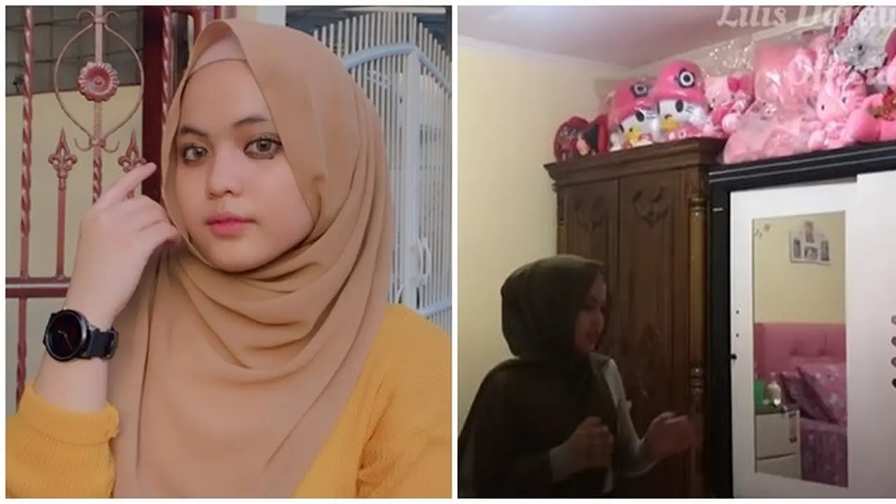 6 Potret Rumah Putri DA, Kamar Dominasi Warna Merah Muda dan Banyak Koleksi Sepatu
