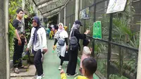 Liburan Natal, Warga Garut Tumpah Ruah di Taman Satwa Cikembulan