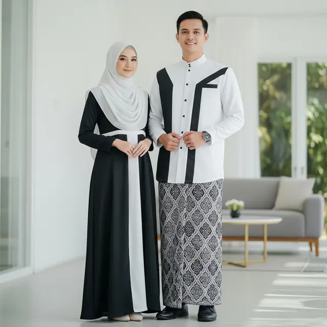 9 Model Gamis Couple Keluarga tapi Tetap Stylish dan Tidak Norak