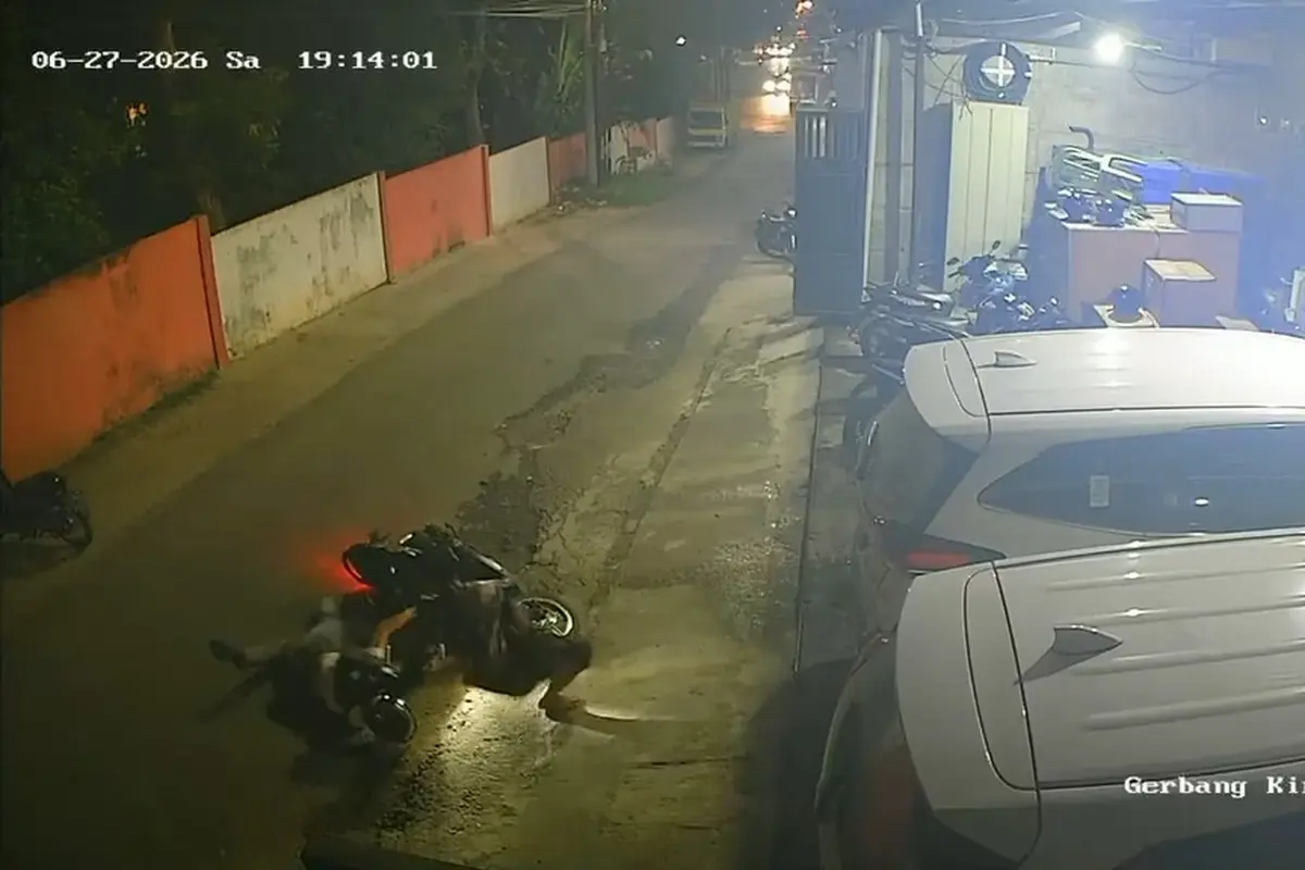 Momen Aksi Curanmor Gagal, Pelaku Ancam Tembak Korban