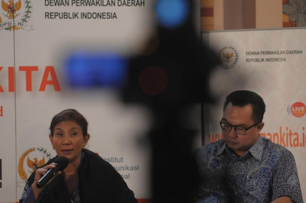 Menteri Susi bicara pemanfaatan sumber daya kelautan di Pangan Kita