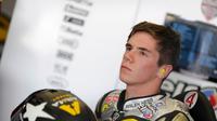 Scott Redding, kesal dengan cara membalap Danilo Petrucci.  (Via: motoblog.com)