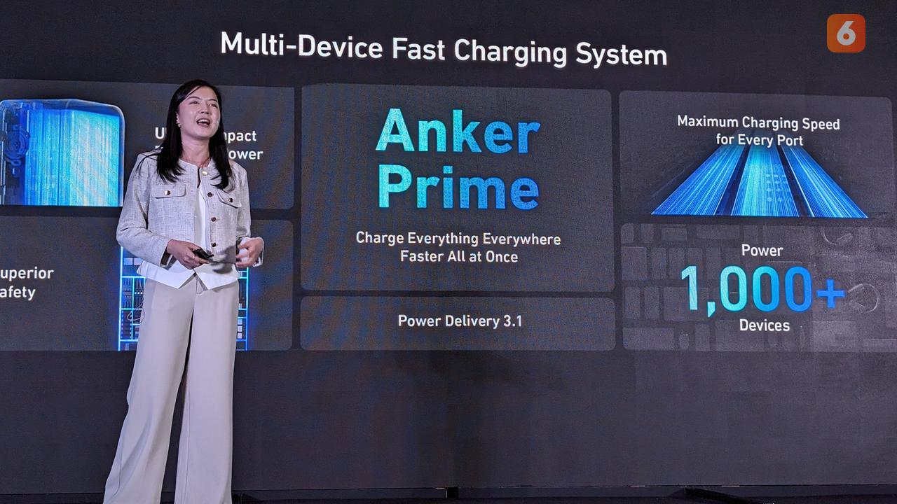 Tiffany Huang, Anker Indonesia, GTM Head, di Jakarta, Selasa (27/3/2024).