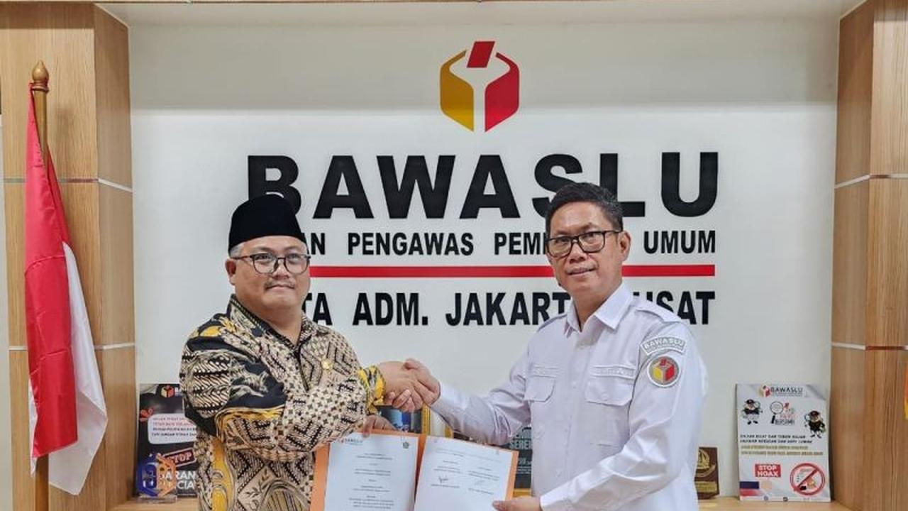 MoU Bawaslu dan Kemenag Jakarta Pusat: Perkuat Literasi Pemilu dan Netralitas ASN