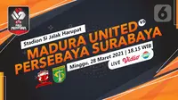 Madura United vs Persebaya Surabaya (liputan6.com/Abdillah)