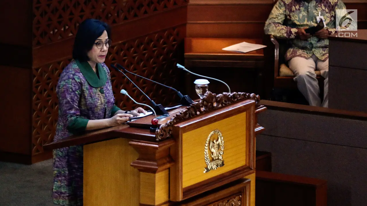 Sri Mulyani Tanggapi Pandangan DPR soal RUU APBN 2018