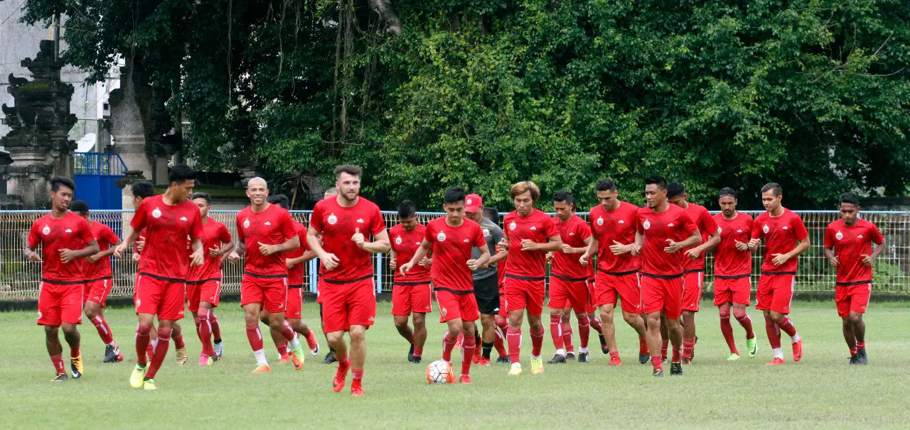 	Persija Jakarta tengah menggelar latihan jelang menghadapi Bali United. (Dok: Media Persija)