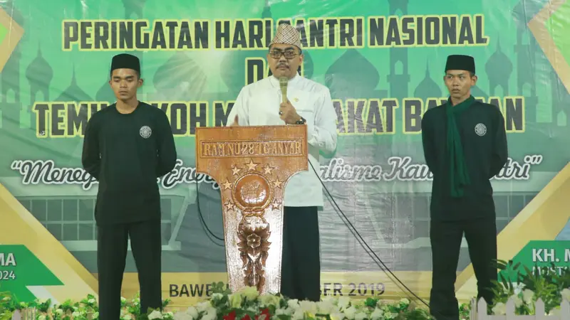 Hadiri Peringatan Hari Santri di Bawean, MPR Sosialisasi Empat Pilar