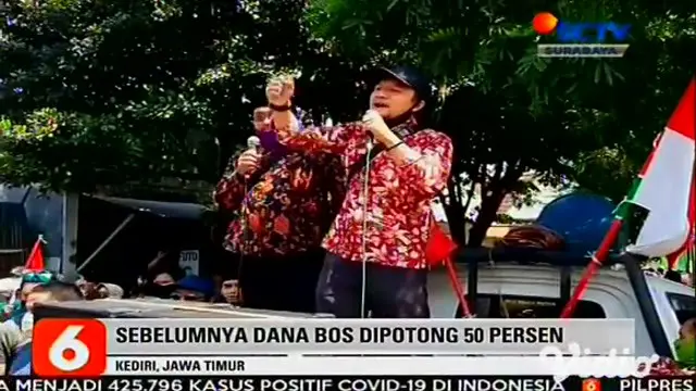 VIDEO: Forum Komunikasi Madrasah Kediri Protes Pemotongan Dana BOS