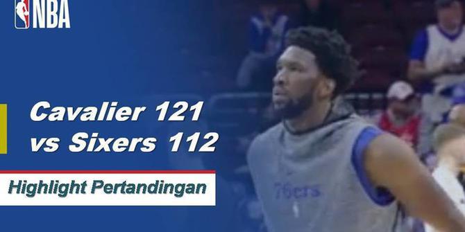 Cuplikan Pertandingan NBA : Cavaliers 121 vs Sixers 112