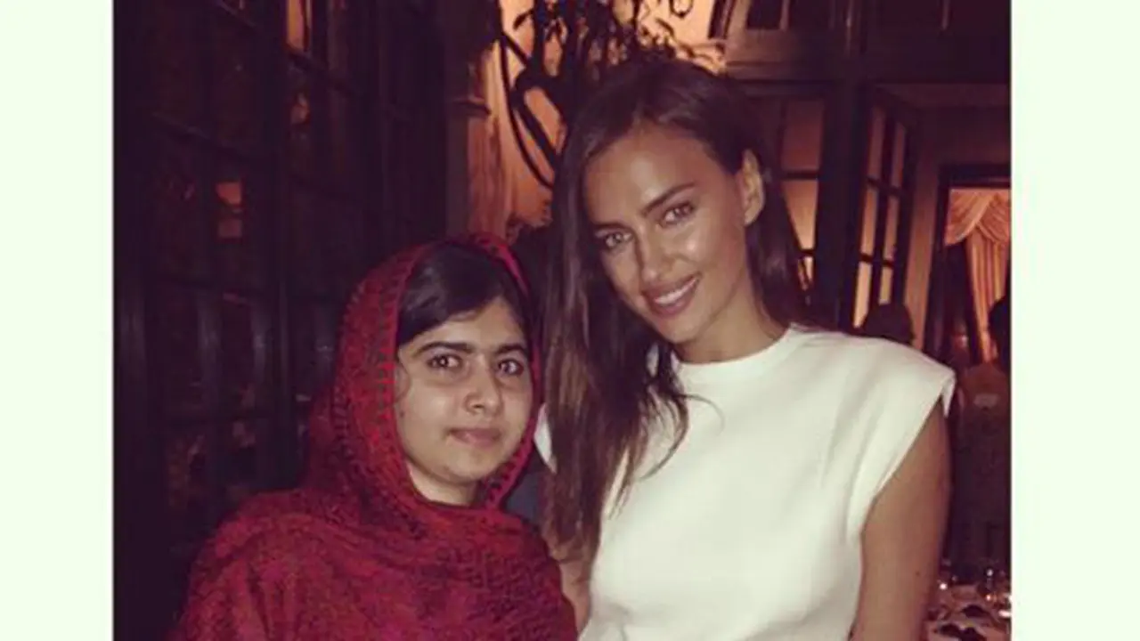 Irina Shayk Bersama Malala