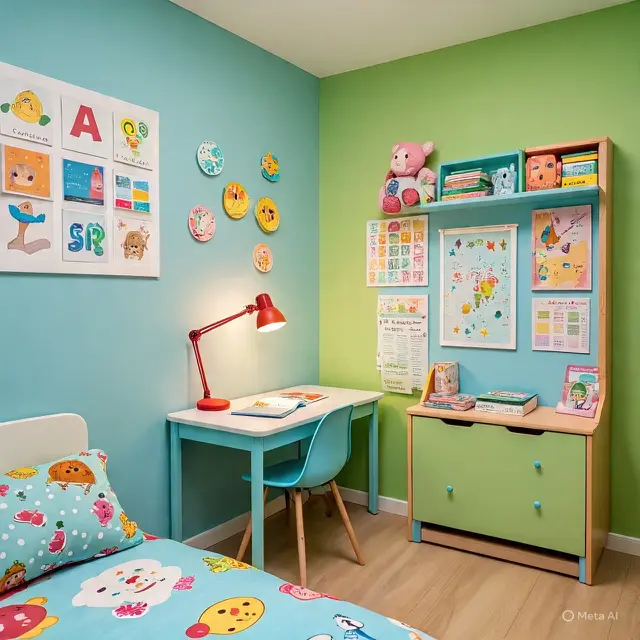 Tips Dekorasi Kamar Anak Biar Betah Belajar di Rumah