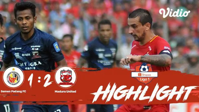 Full Highlight - Semen Padang 1 vs 2 Madura United | Shopee Liga 1 2019/2020