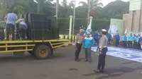Peringati May Day, Buruh Mulai Berkumpul di Gedung DPR
