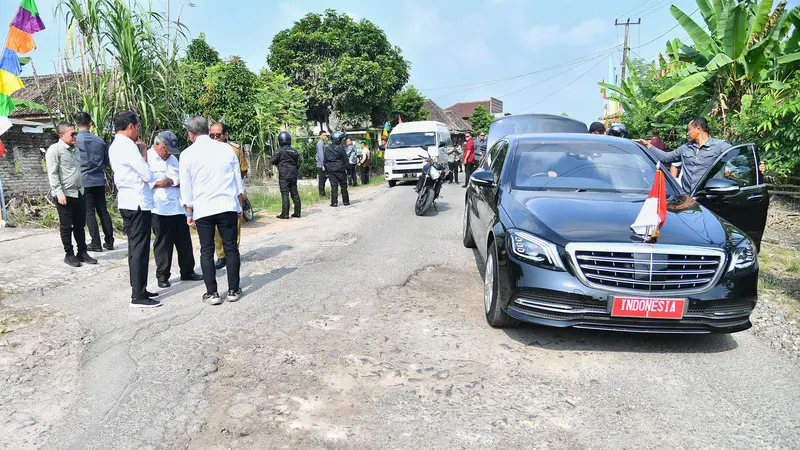 Presiden Joko Widodo (Jokowi) di Provinsi Lampung pada Kamis 11 Juli 2024 (Biro Pers Sekretariat Presiden)