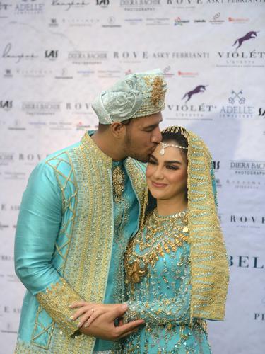 6 Fakta Unik Pernikahan Ammar Zoni Irish Bella News Entertainment Fimela Com